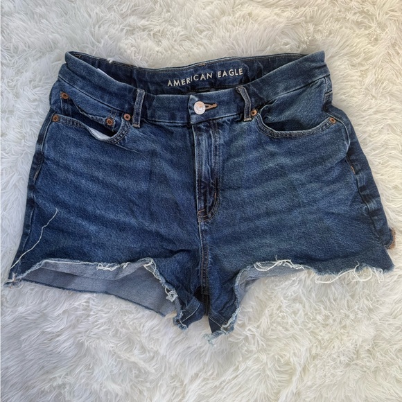 American Eagle Outfitters Pants - American Eagle Outfitters Dark Blue Jean Shorts